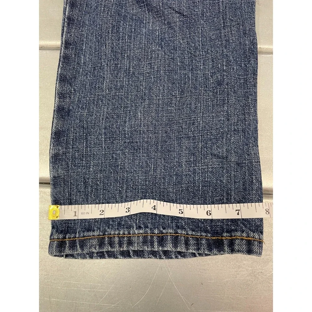 Signature Levis  Jeans Mens 33X29 Blue Medium Wash Denim Relaxed Leg 100% Cotton
